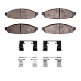 DFC 03-05 Lincoln Aviator Front Heavy Duty Pads and Hardware Kit