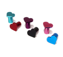 Load image into Gallery viewer, NRG Drift Button Heart Shape Lexus - Black