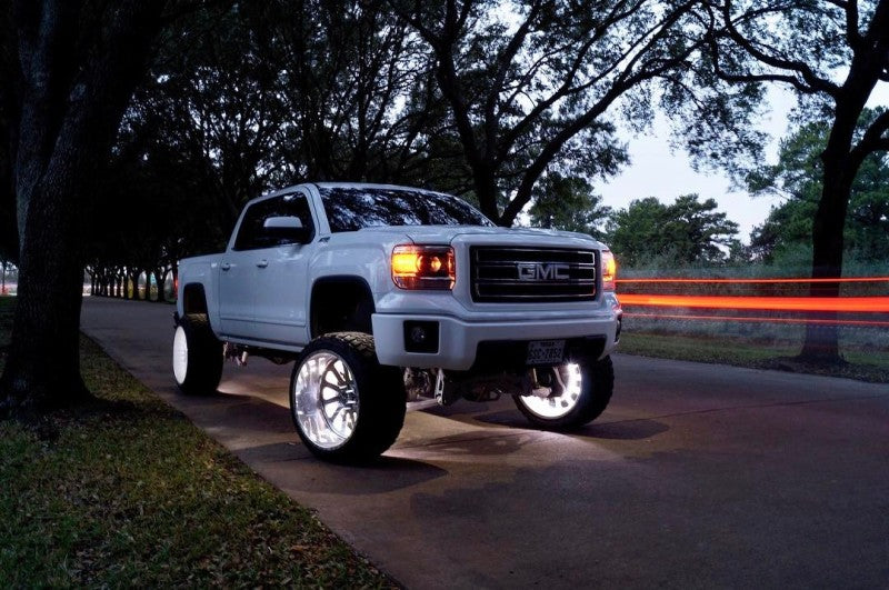Oracle LED Illuminated Wheel Rings - Double LED - White NO RETURNS