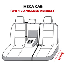 Load image into Gallery viewer, Covercraft 10-21 Dodge Ram Polycotton SeatSaver Custom Second Row Seat Covers - Grey