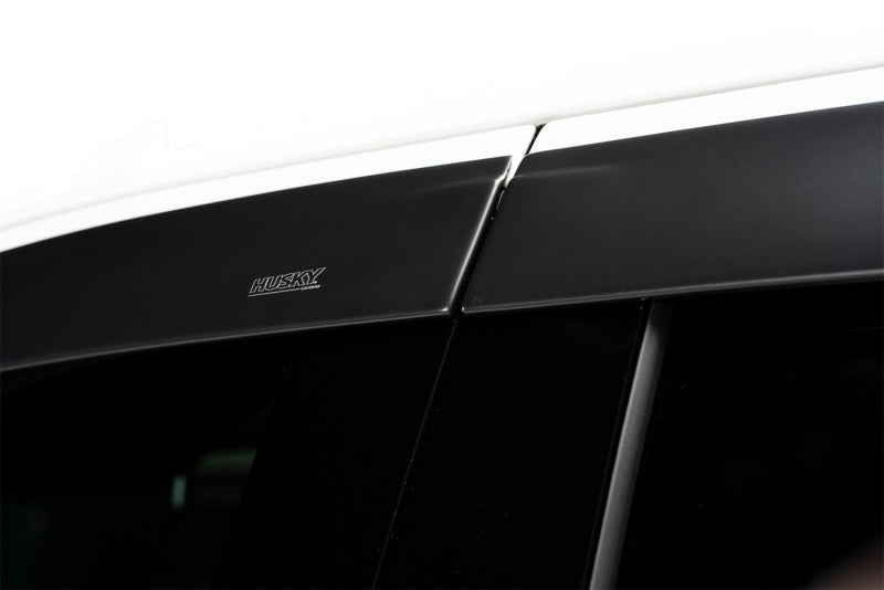 Husky Liners 99-16 Ford F-250/350/450/550 SuperCrew Ventvisor Low Profile 4pc - Matte Black