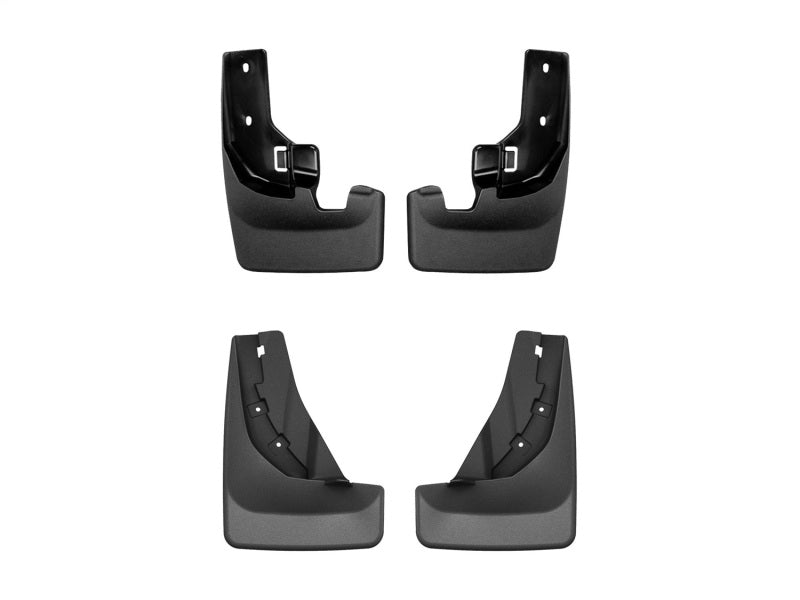 WeatherTech 24-26 Nissan Rogue Front & Rear Mudflaps - Black