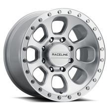 Load image into Gallery viewer, Raceline 961MC Bolt 17x9in / 6x139.7 BP / -12mm Offset / 106.1mm Bore - Machined Cc
