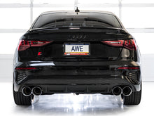 Load image into Gallery viewer, AWE 22-24 Audi 8Y S3 Track Edition Exhaust  - Chrome Silver Tips