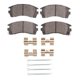 R1 74-86 Land Rover Range Rover Front Optimum OE Pads & Hardware Kit