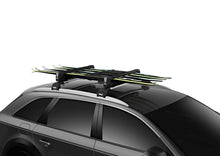 Load image into Gallery viewer, Thule SnowPack Extender Slide-out Ski/Snowboard Rack (Up to 6 Pair Skis/4 Snowboards) - Black
