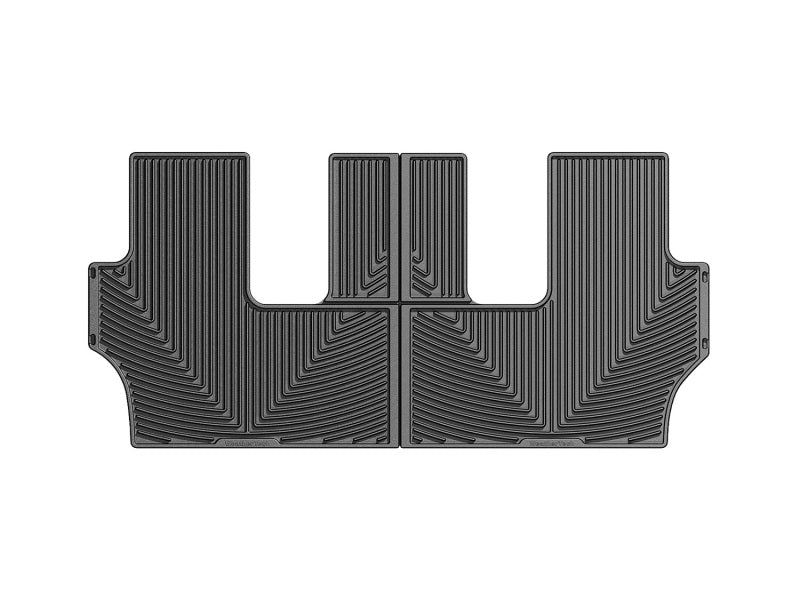 WeatherTech 11+ Honda Odyssey Rear Rubber Mats - Black