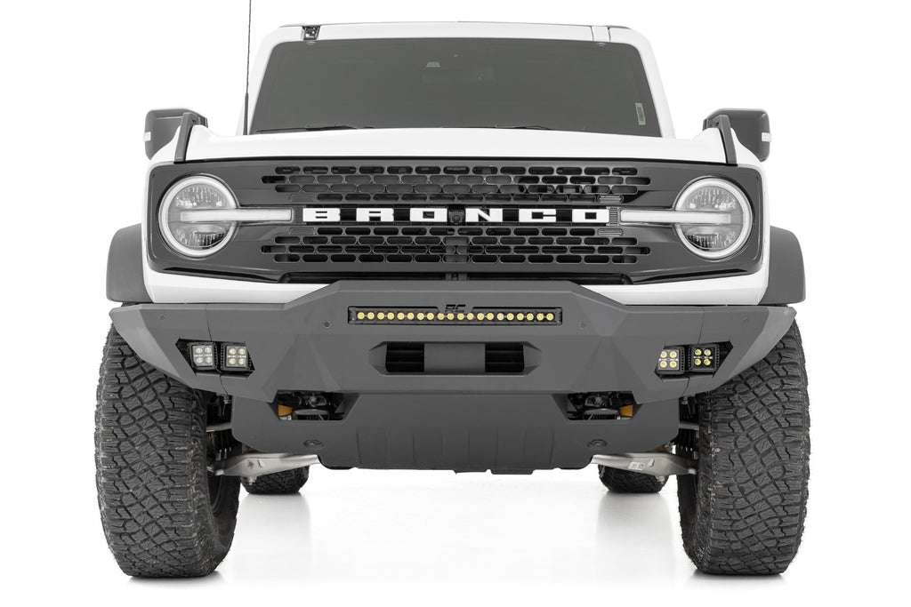 Front Bumper | Modular | Full Wings | Flood | Fog | Ford Bronco 4WD (21-26)