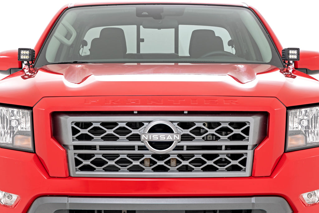 LED Light Kit | Ditch Mount | 2" Black Pair | Spot | Nissan Frontier (22-26)
