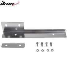Load image into Gallery viewer, Universal Silver Front License Plate Mounting Bracket Aluminum
