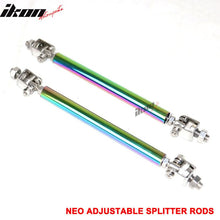 Load image into Gallery viewer, Universal NEO Front Bumper Spoiler Splitter Strut Rod Support 8-10.6"