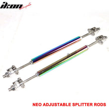 Load image into Gallery viewer, Universal NEO Front Bumper Spoiler Splitter Strut Rod Support 8-10.6"
