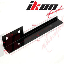 Load image into Gallery viewer, Universal Black Brushed Front License Plate Relocate Mounting Bracket