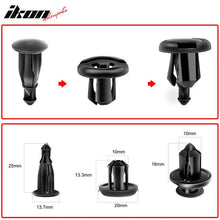Load image into Gallery viewer, Universal 10PCS 10mm Rivet Fastener Bumper Retainer Screw Fender Nylon