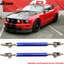 Load image into Gallery viewer, Universal Adjustable 5.5"-8" 2PCS Blue Bumper Lip Splitter Chin Rod