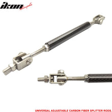 Load image into Gallery viewer, Universal Adjustable 5.5"-8" Carbon Fiber Front Lip Strut Rod Support