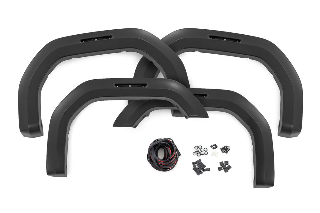 Sport Fender Flares | GAZ Summit White | GMC Sierra 2500 HD/Sierra 3500 HD (20-26)