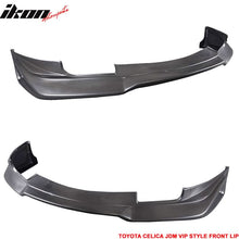 Load image into Gallery viewer, 2000-2002 Toyota Celica VIP Style Black Front Bumper Lip Spoiler PU