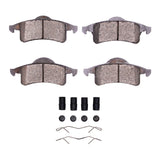 DFC 99-04 Jeep Grand Cherokee Rear Ultimate Duty Performance Brake Pads and Hardware Kit