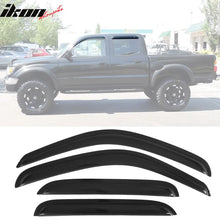 Load image into Gallery viewer, 2001-2004 Toyota Tacoma Slim Style Smoke Visor Window Guard Acrylic