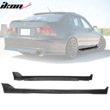 Load image into Gallery viewer, 2001-2005 Lexus IS300 TR T-R Style Unpainted Black Side Skirts PU