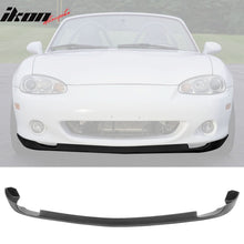 Load image into Gallery viewer, 2001-2005 Miata MX-5 RS Style Unpainted Black Front Bumper Lip PU