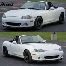 Load image into Gallery viewer, 2001-2005 Miata MX-5 RS Style Unpainted Black Front Bumper Lip PU
