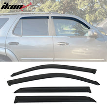 Load image into Gallery viewer, 2001-2007 Toyota Sequoia Tape on Visor Windows Rain Guard Acrylic 4PC