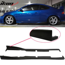 Load image into Gallery viewer, 2002-2006 Acura RSX DC5 CS Style Unpainted Black Side Skirts PU Pair