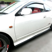 Load image into Gallery viewer, 2002-2006 Acura RSX DC5 CS Style Unpainted Black Side Skirts PU Pair