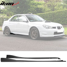 Load image into Gallery viewer, 2002-2007 Subaru Impreza WRX STI CS Style 2PC Side Skirt Extension PP