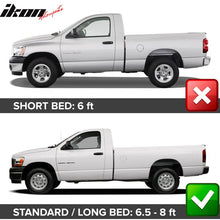 Load image into Gallery viewer, 2002-2008 Ram 1500 2003-2009 Ram 2500 3500 8FT Fender Flares