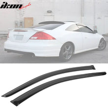 Load image into Gallery viewer, 2003-2007 Honda Accord Coupe Tape on Visor Window Rain Guard Acrylic