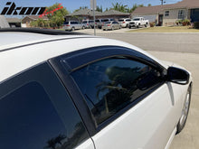 Load image into Gallery viewer, 2003-2007 Honda Accord Coupe Tape on Visor Window Rain Guard Acrylic
