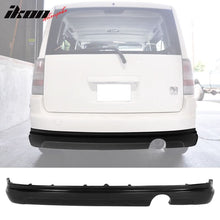 Load image into Gallery viewer, 2003-2007 Scion XB K-Style Black Rear Bumper Lip Diffuser Spoiler PU