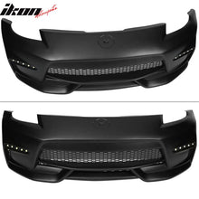 Load image into Gallery viewer, 2003-2008 Nissan 350z to 370z Front Bumper Conversion NIS Style Black