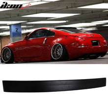 Load image into Gallery viewer, 2003-2008 Nissan 350Z RS Style Roof Spoiler Wing Unpainted Black ABS