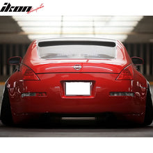 Load image into Gallery viewer, 2003-2008 Nissan 350Z RS Style Roof Spoiler Wing Unpainted Black ABS