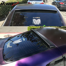 Load image into Gallery viewer, 2003-2008 Nissan 350Z RS Style Roof Spoiler Wing Unpainted Black ABS