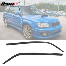 Load image into Gallery viewer, 2003-2008 Subaru Forester Slim Style Smoke 2PCS Window Visor Acrylic