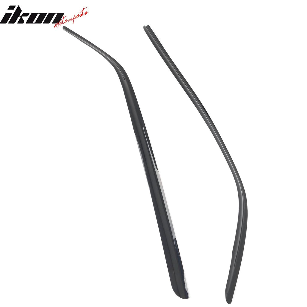 2003-2008 Subaru Forester Slim Style Smoke 2PCS Window Visor Acrylic