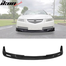 Load image into Gallery viewer, 2004-2006 Acura TL Sedan MU Style Unpainted Black Front Bumper Lip PU
