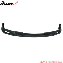 Load image into Gallery viewer, 2004-2006 Acura TL Sedan MU Style Unpainted Black Front Bumper Lip PU