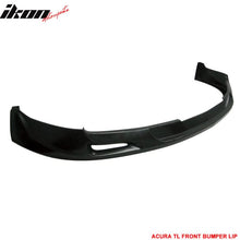 Load image into Gallery viewer, 2004-2006 Acura TL Sedan MU Style Unpainted Black Front Bumper Lip PU