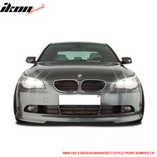 Load image into Gallery viewer, 2004-2007 BMW 5 E60 C Style Unpainted Front Bumper Lip Spoiler PU