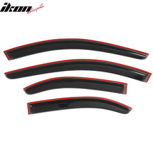 Load image into Gallery viewer, 2004-2008 Acura TSX Slim Style Smoke Tinted Visor Windows Acrylic