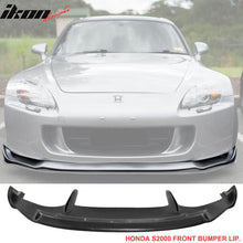Load image into Gallery viewer, 2004-2009 Honda S2000 Mugen Style Unpainted Black Front Bumper Lip PU