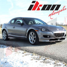 Load image into Gallery viewer, 2004-2010 Mazda RX8 OE Style Unpainted Black Side Skirts Extension PU