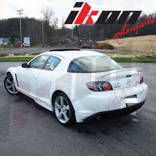 Load image into Gallery viewer, 2004-2010 Mazda RX8 OE Style Unpainted Black Side Skirts Extension PU