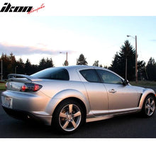 Load image into Gallery viewer, 2004-2010 Mazda RX8 OE Style Unpainted Black Side Skirts Extension PU